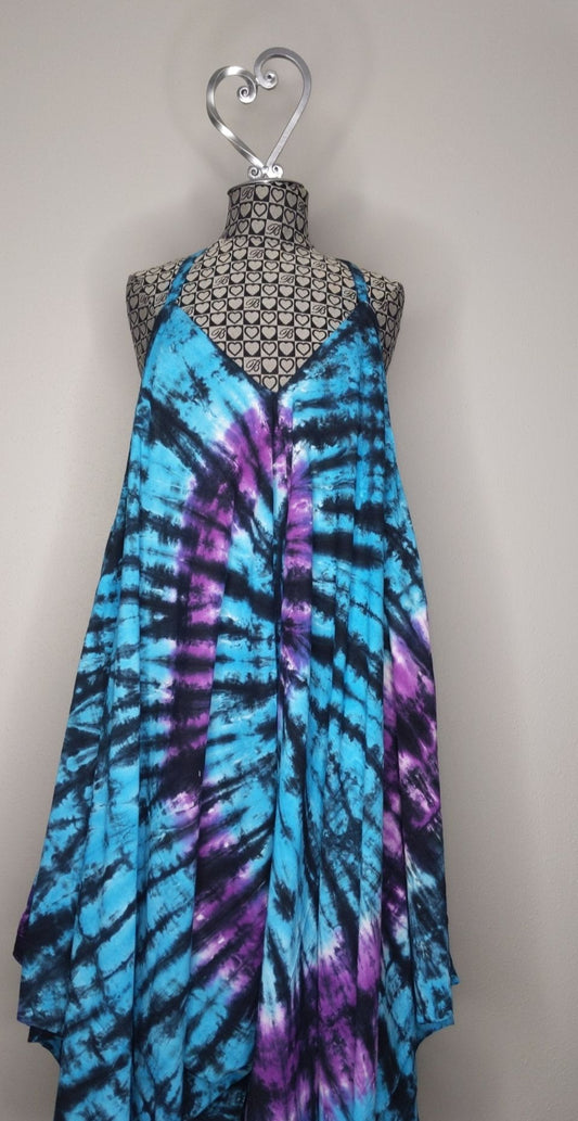 Tie Dye Turquoise