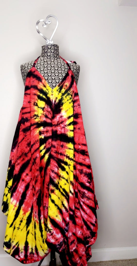 Tie Dye Red
